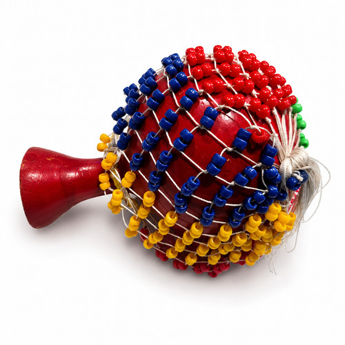 Multicolor beaded gourd - multicolor,