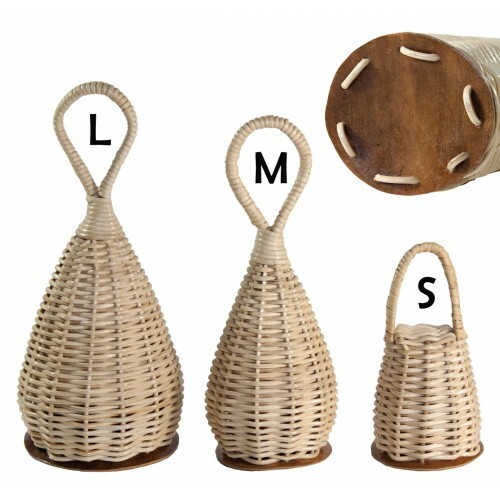 Caxixi rattan shaker - caxixi, kalabash