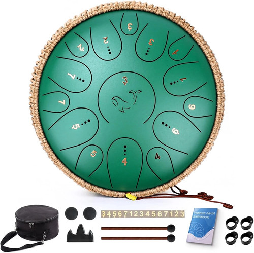Steel tongue drum notes 14 - drum,