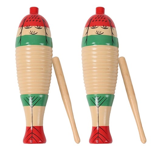 Pack fish style guiro - pack,