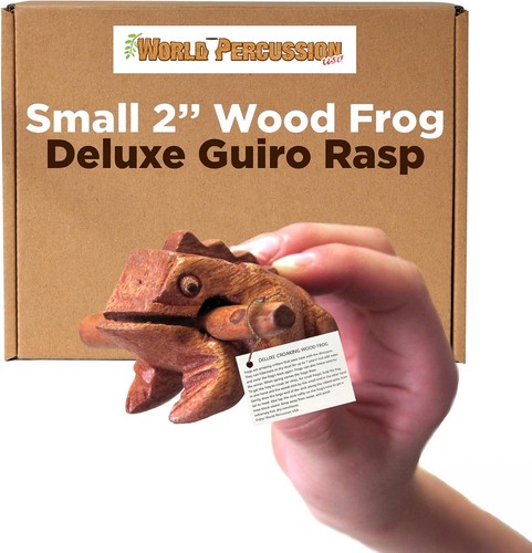 Deluxe small wood - wood, frog