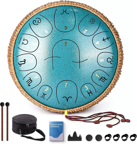 Steel tongue drum notes - tongue,